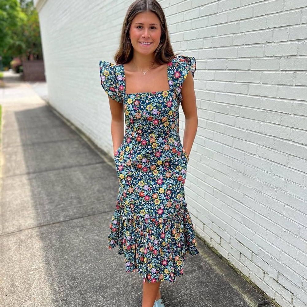 Rosie cotswolds midi dress